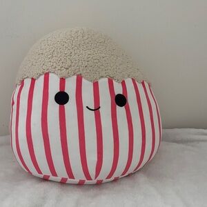 Squishmallows Pink and Cream Striped Pillow
